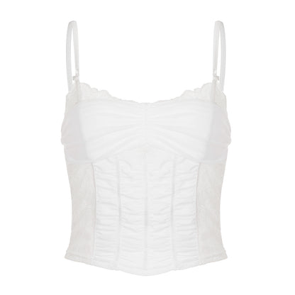 WezelBezel Pleated Waist Base Tee