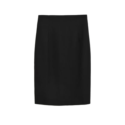 WezelBezel Slit-Front Midi Skirt