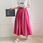 WezelBezel Trumpet Pleated Skirt - Cotton Style