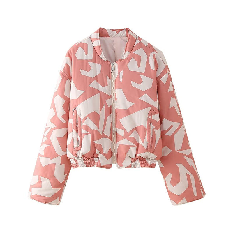 WezelBezel Printed Cotton Jacket - Casual Style