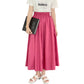 WezelBezel Trumpet Pleated Skirt - Cotton Style