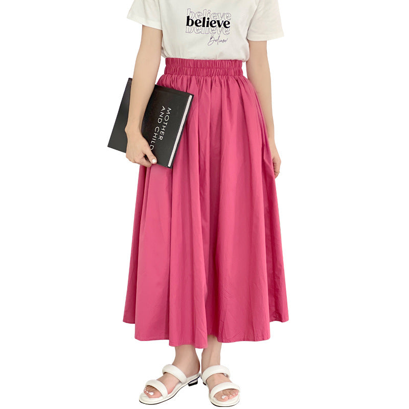 WezelBezel Trumpet Pleated Skirt - Cotton Style