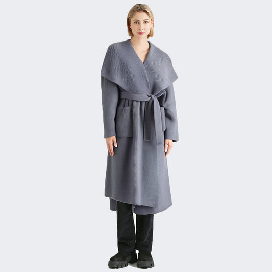 WezelBezel Relaxed Midi Knit Sweater