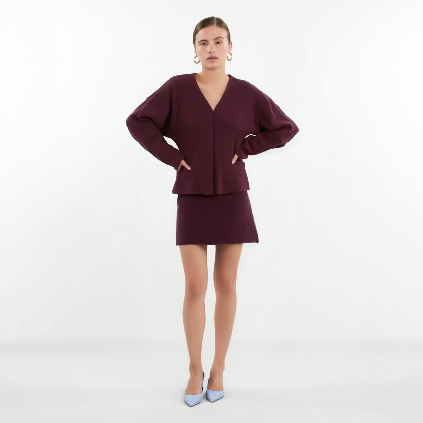 WezelBezel Cardigans and Skirt Set - Fashion Style