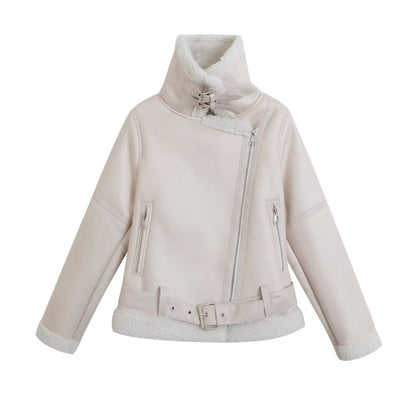 WezelBezel Zip Belt Cotton Jacket