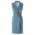 WezelBezel Slim Fit Dress - Jacquard Denim Style