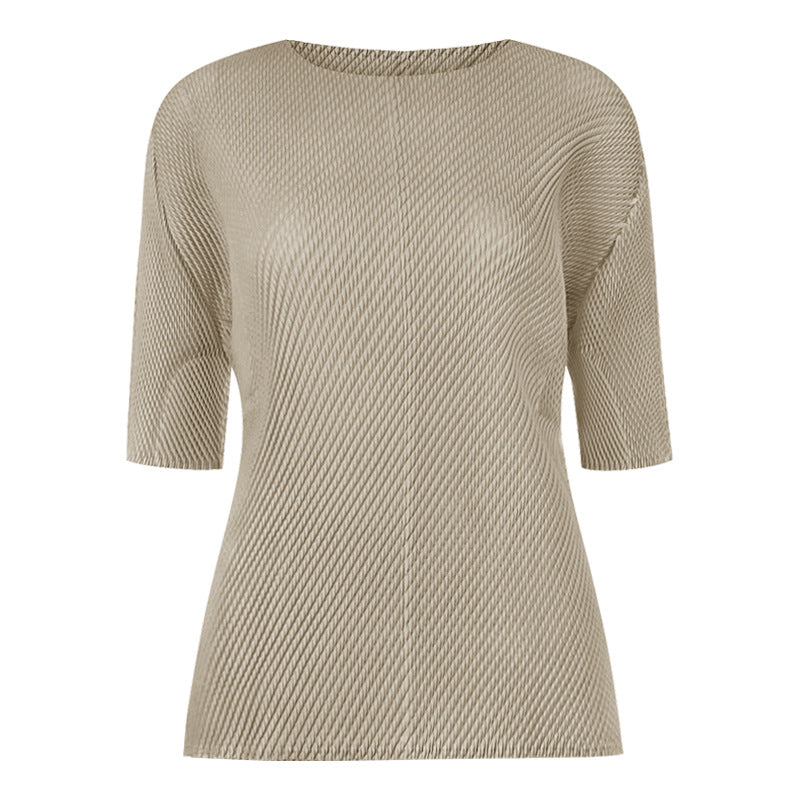 WezelBezel Fish Scale Pleated Top - Niche Style
