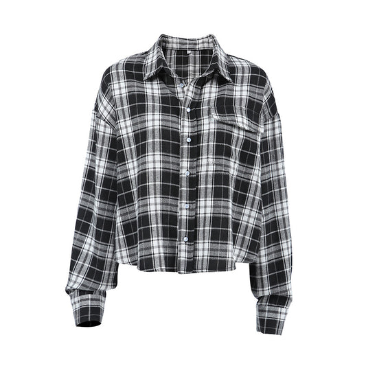 WezelBezel Checkered Long Sleeve Shirt