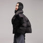 WezelBezel Down Jacket - Magnetic Buckle Style