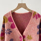 WezelBezel Pink Knit Fall Cardigan