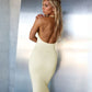 WezelBezel High Waisted Dress - V-neck Long Skirt