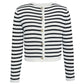 WezelBezel Striped Knit Casual Sweater