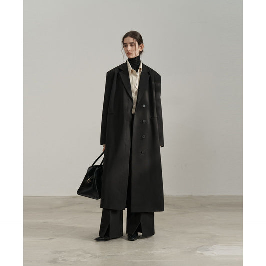 WezelBezel Elongated Suit Jacket - High-End Style