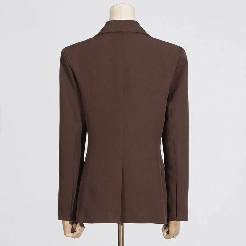 WezelBezel Waist Cinching Suit - Hollow Out Style