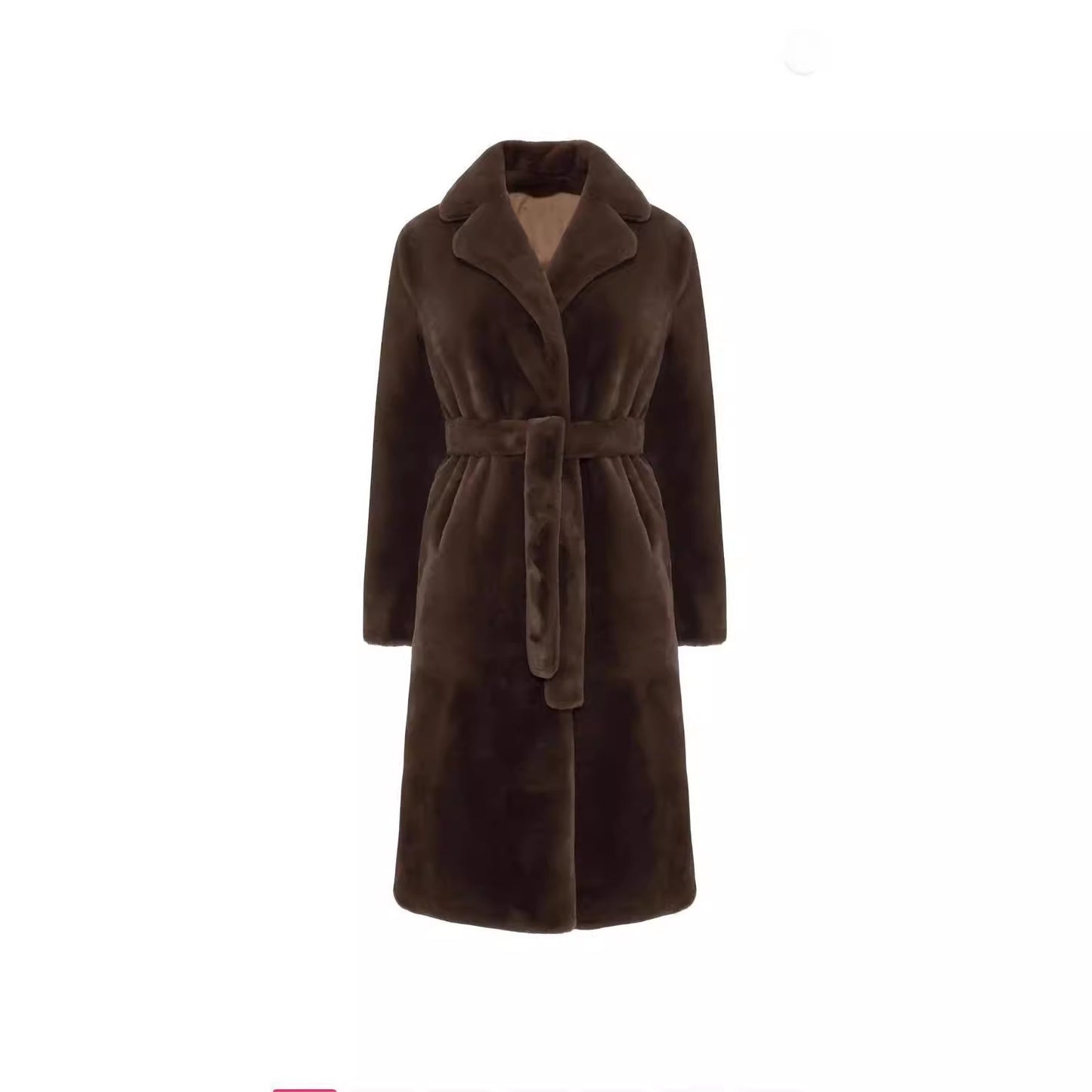 WezelBezel Plush Cotton Fur Coat