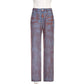 WezelBezel Spray-Painted Straight-Leg Jeans – Edgy Fashion for the Season
