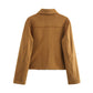 WezelBezel Two-Tone Suede Jacket