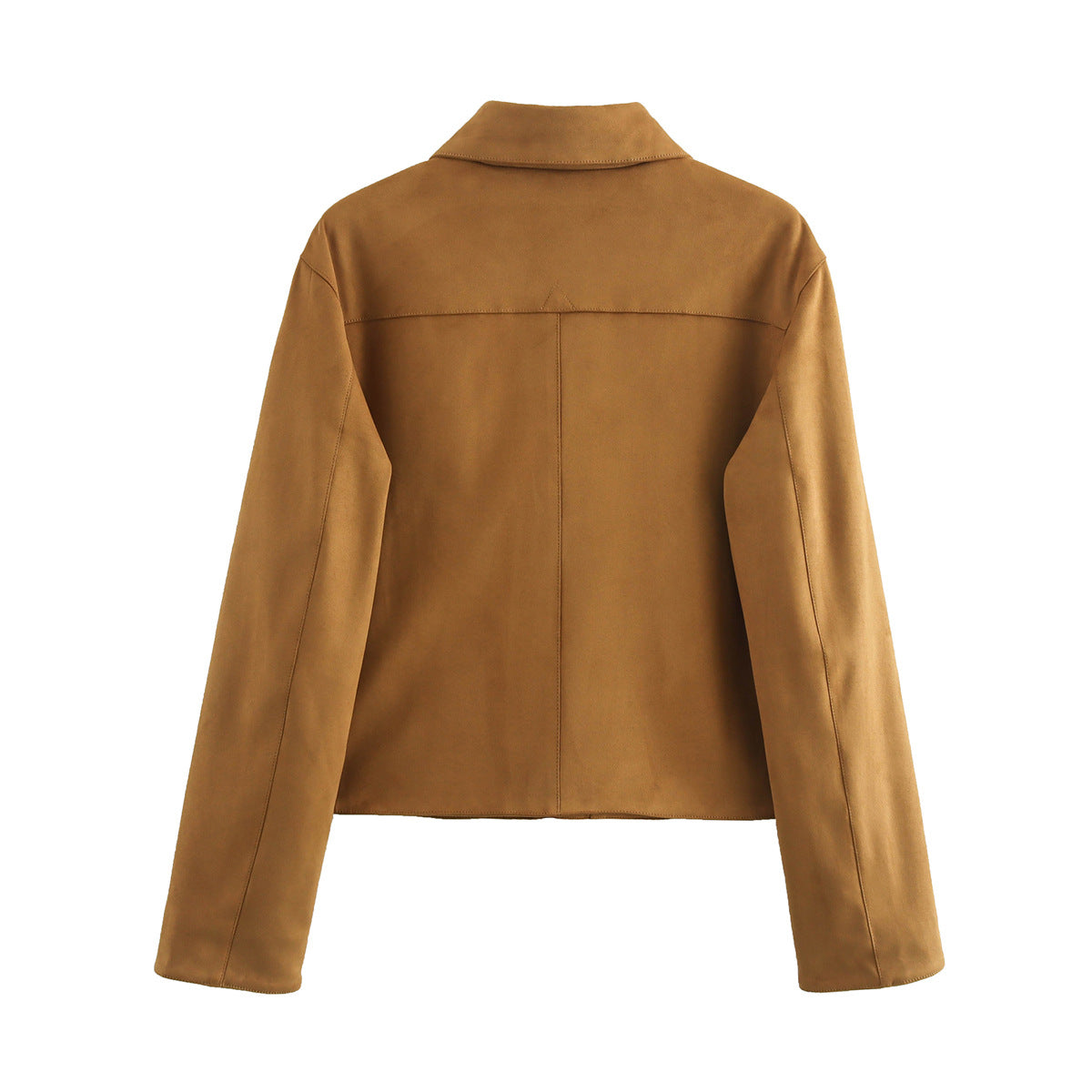 WezelBezel Two-Tone Suede Jacket