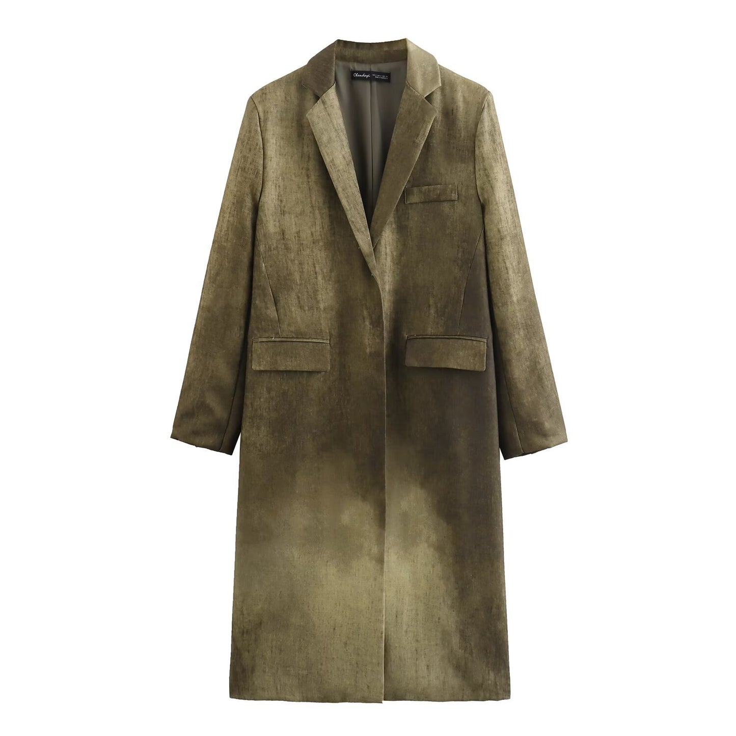 WezelBezel Tie Dye Suit Jacket - Retro Style