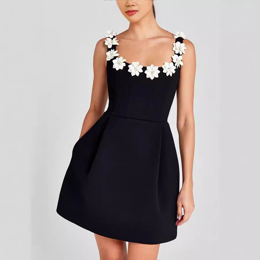 WezelBezel Pocket Dress - Loose Casual Style