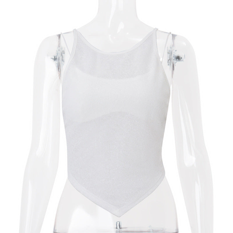 WezelBezel Sheer Strapless Cami Top