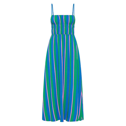 WezelBezel Striped Knit Camisole Dress