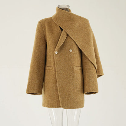 WezelBezel Retro Shawl Coat - Patchwork Style