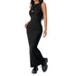 WezelBezel Slimming Long Dress - Sleeveless Design