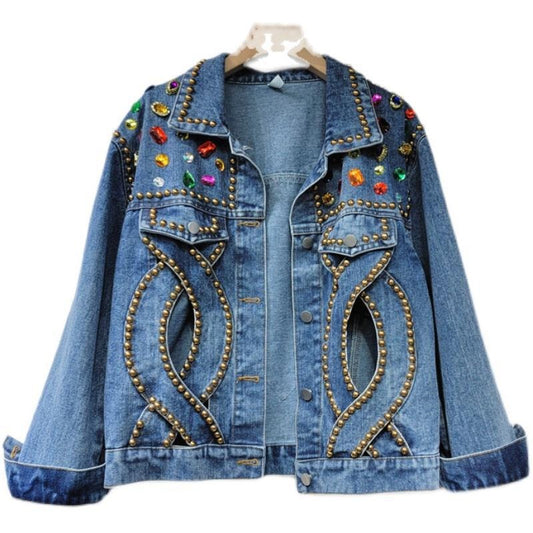WezelBezel Long-Sleeve Denim Jacket