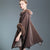 WezelBezel Woolen Coat - Hooded Shawl Cape