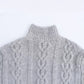 WezelBezel Pullover High Neck Sweater