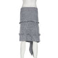 WezelBezel Rose Tailored Knit Skirt