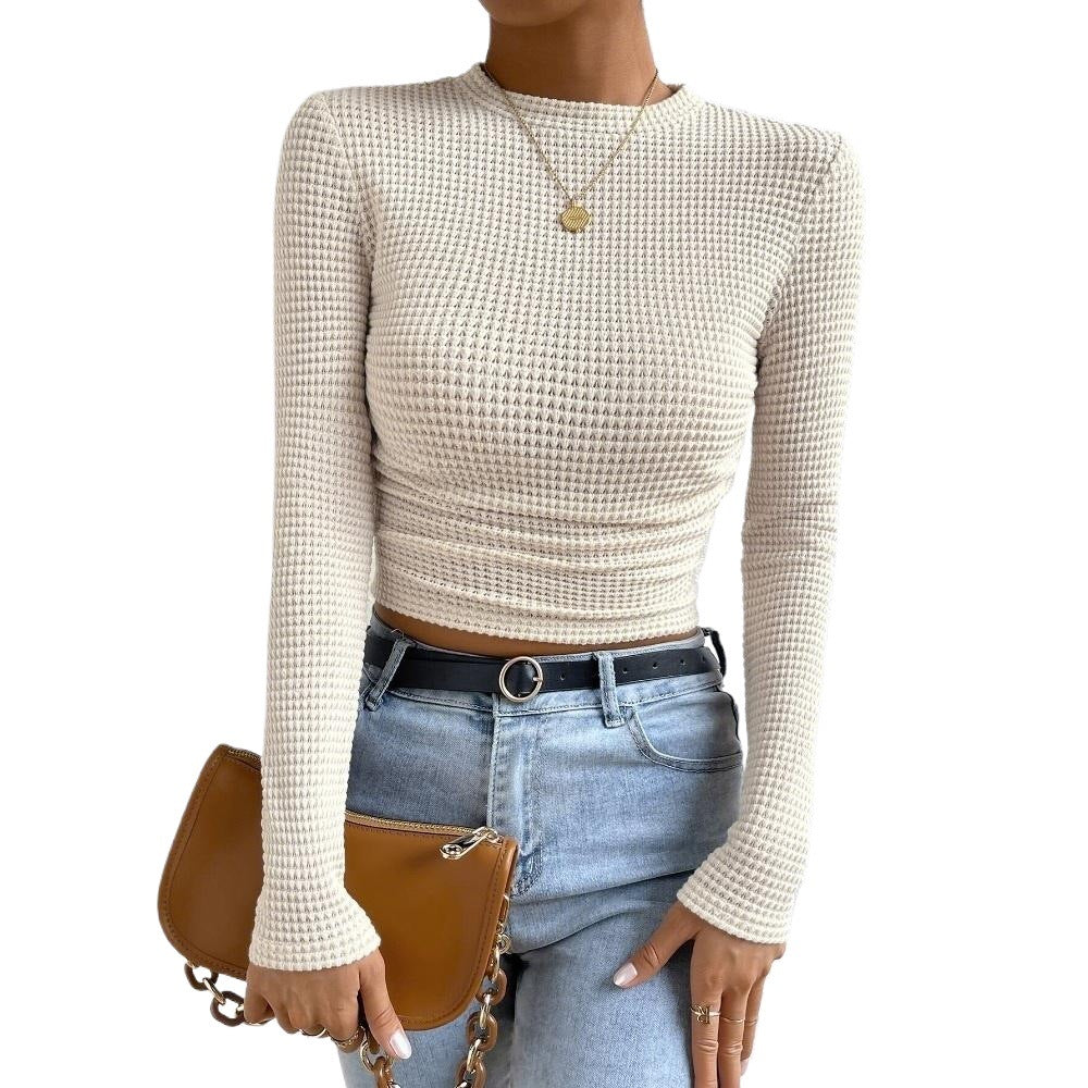 WezelBezel Round Neck Top - Long Sleeved